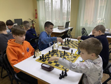 Шахова зима у бібліотеці