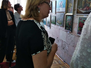 Відкриття виставки викладача ПДХШ імені Святослава Пашинського Валентини Тарасенко