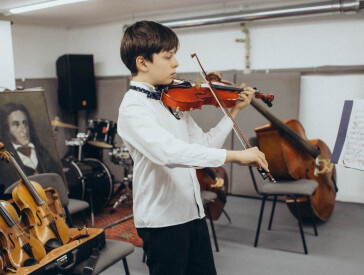 Живі виставки-презентації музичних інструментів в ПДМШ№1