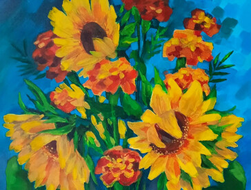 Робота учениці ПДХШ імені Святослава Пашинського подарована меру французького міста