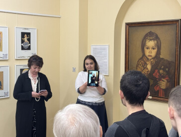 Інклюзивна екскурсія експозицією малюнків Саші Путрі