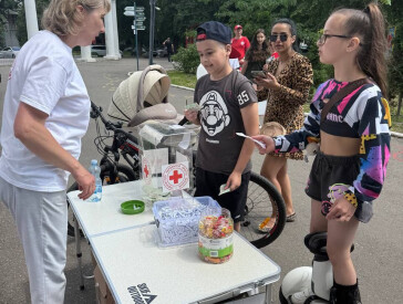 Парк "Перемога": свято на честь початку літа та канікул