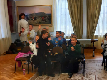 Козацькі розваги у музеї історії Полтавської битви