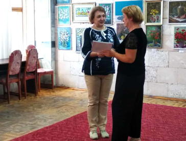 Відкриття виставки викладача ПДХШ імені Святослава Пашинського Валентини Тарасенко