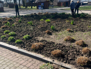 Чистота та затишок у парку "Перемога"