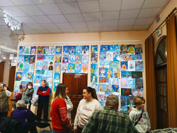 25 традиційна виставка дитячої творчості "Зимовий вернісаж"