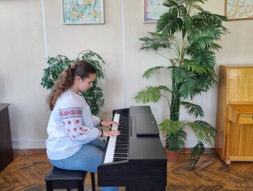 Концерт учнів фортепіанного відділу Полтавської міської школа мистецтв