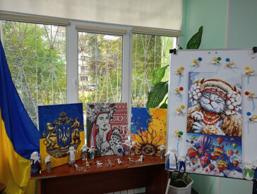 Картини, створені під звуки бойових канонад