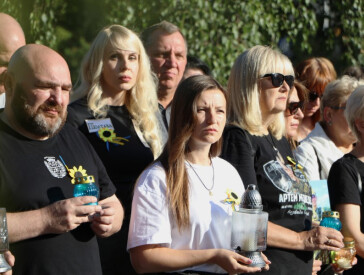 Молебень за загиблими захисниками України