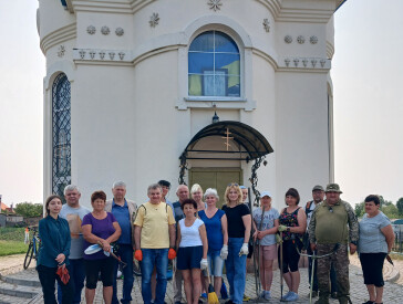 Благоустрій території Меморіалу козацької слави