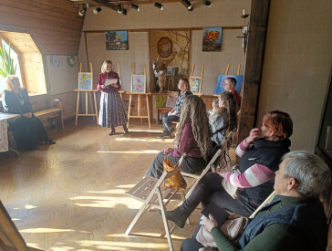 Відкриття персональної виставки Анни Бокаревої «Подих весни».