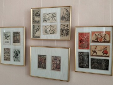 Виставка вітальних листівок із приватного зібрання Олексія Петренка