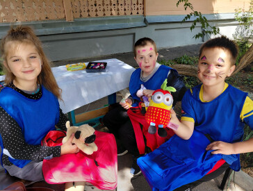 Свято для дітей з ГО "Полтава Даун Синдром" у музеї В.Г.Короленка