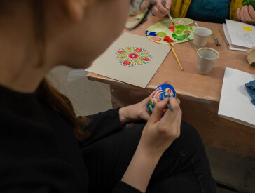 Майстер клас в рамках участі у міжрегіональній ініціативі «Великодній оберіг єдності»