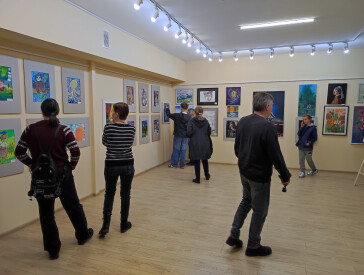 Відкриття виставки дитячих малюнків студії «Маленький Принц».