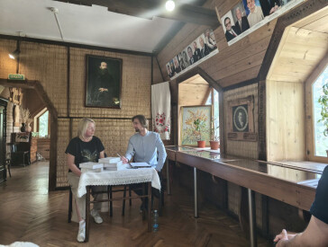 Творча зустріч із письменником, лауреатом обласної премії імені Панаса Мирного Олександром Лук’яненком