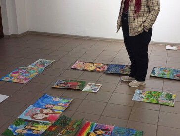 Засідання журі дитячого конкурсу малюнка «Моя родина»