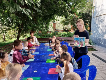 Майстер-клас із малювання у техніці «Монотипія»