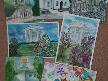 Виставка "Пленер мого міста. Полтава" в Чернігові