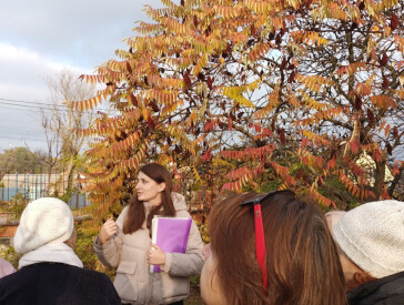 Дендрологічна екскурсія садибою Панаса Мирного