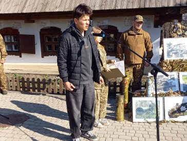 Презентація виставкового проєкту «Герої.Честь.Звитяга»