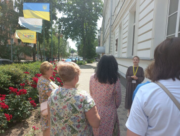 Пішохідна екскурсія містом «Панас Мирний і Полтава» (фотозвіт)