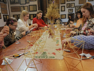 Майстер-клас із виготовлення різдвяного павука