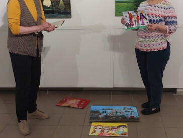 Засідання журі дитячого конкурсу малюнка «Моя родина»