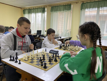 Шахова зима у бібліотеці