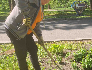 Чистота та затишок у парку "Перемога"