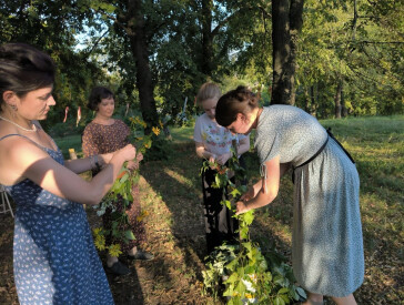 Етнографічне дійство «Спаси. Спасівка: традиції наших предків» на садибі Панаса Мирного