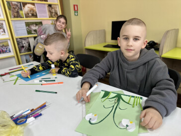 Паперові підсніжники — подих весни у “Фабриці ідей”