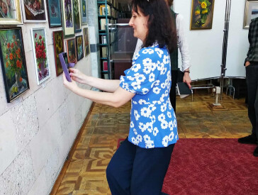 Відкриття виставки викладача ПДХШ імені Святослава Пашинського Валентини Тарасенко