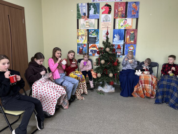 Затишна літературна зустріч для дітей у бібліотеці