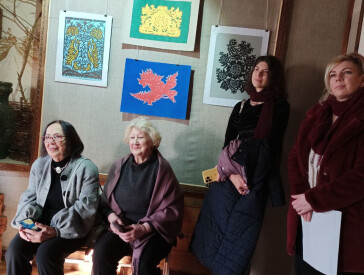 Відкриття виставки Євгена Івановича Пілюгіна «Витинанки»