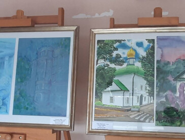 Виставка "Пленер мого міста. Полтава" в Чернігові