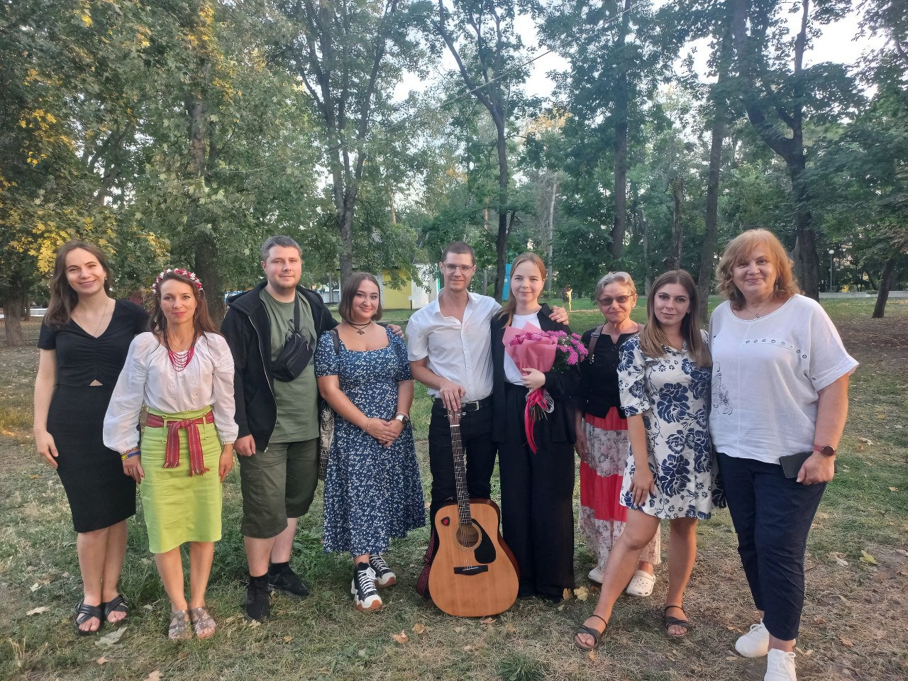 Літературний вечір у Полтавському міському парку культури та відпочинку «Перемога»