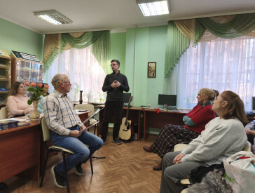 «Запроси мене до весни» – творча зустріч у бібліотеці