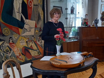 Виставка кобзарських музичних інструментів, присвячена пам’яті відомого кобзаря Миколи Будника