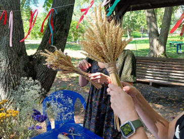 Майстер-клас з виготовлення Дідуха