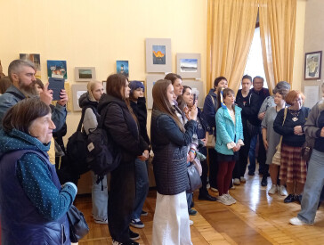 Персональна виставка Назара Божинського: «Над простором і часом»