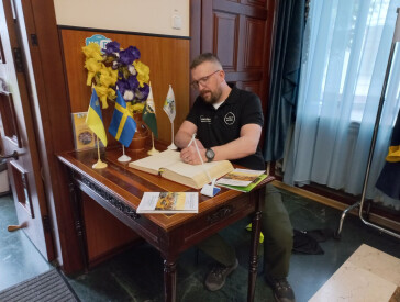 Делегація з міста Кальмар (Швеція)