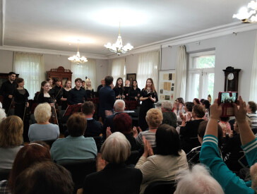 "Весняна імпреза" Полтавського коледжу мистецтв зібрала аншлаг у музеї Короленка