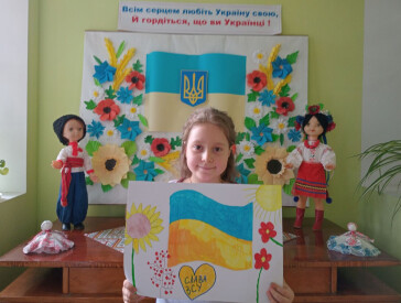 Малюнки відважним воїнам і рідній Україні