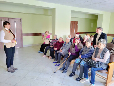Тематичний захід для осіб похилого віку Горбанівського геріатричного пансіонату