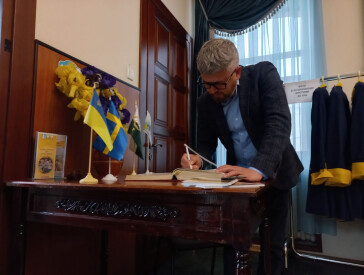 Делегація з міста Кальмар (Швеція)