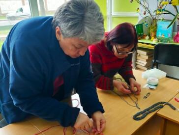 Плетемо багаторядне намисто