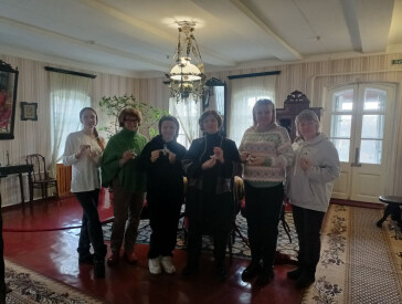 Майстер-клас «Янгол у техніці килимарства»