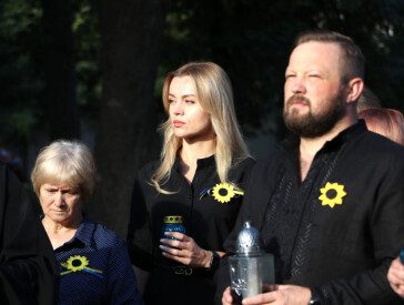 Молебень за загиблими захисниками України