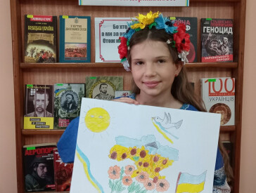 Малюнки відважним воїнам і рідній Україні